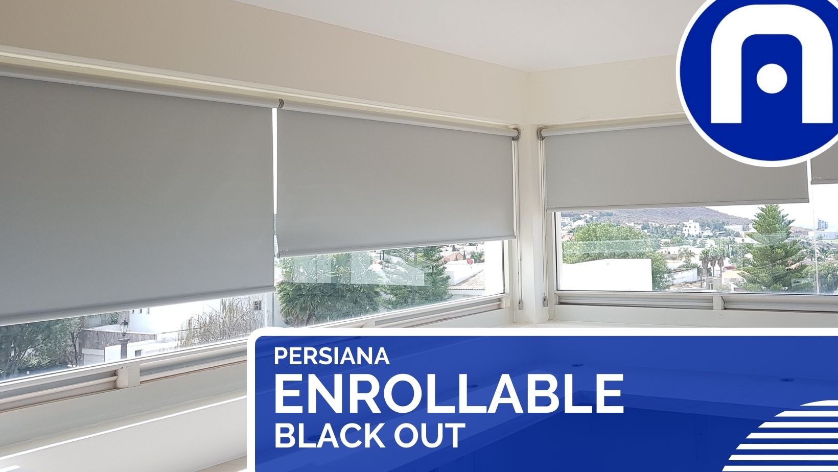 ARDUZZ Persiana Enrollable Black Out en Leon Gto