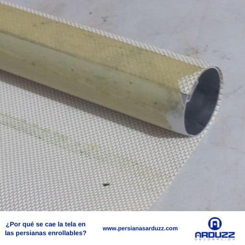 Desprendimiento de tela por el uso de cinta doble cara