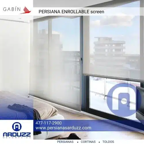 persianas enrollables screen