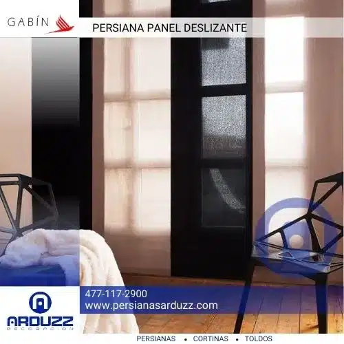 panel deslizante combinado
