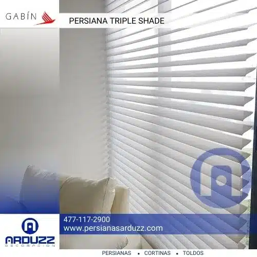 persianas triple shade