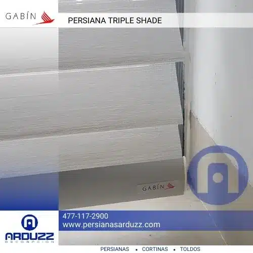 triple shade persianas Gabin