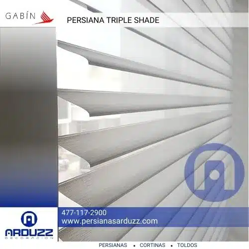 persianas triple shade