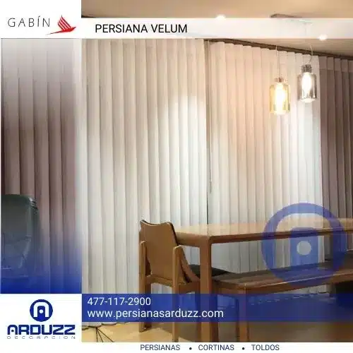 persianas cortinas velum